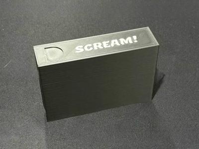 Scream! Card Game Sleeved Box