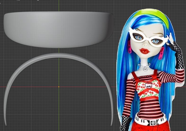 Ghoulia Yelps Basic Headband replacement