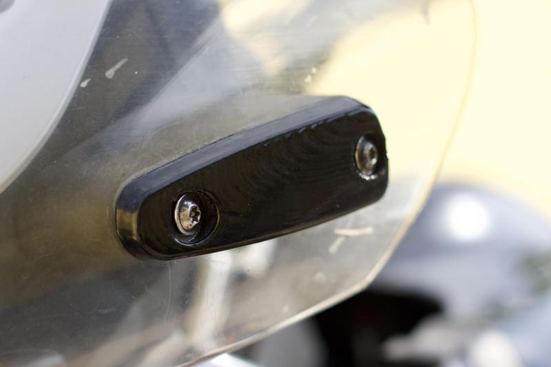 BMW R1150GS Adventure plexi mounting brackets (outer part only)