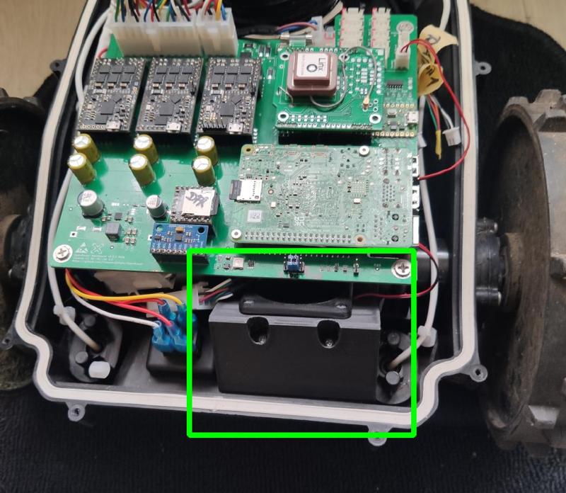 OpenMower Sound Box for YardForce-SA600H & Visaton K50 Speaker