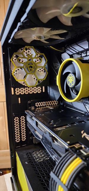 decorative 120mm fan grill