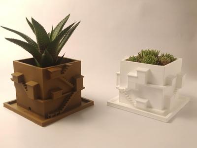 plant pot for succulents (Rock Shelters)