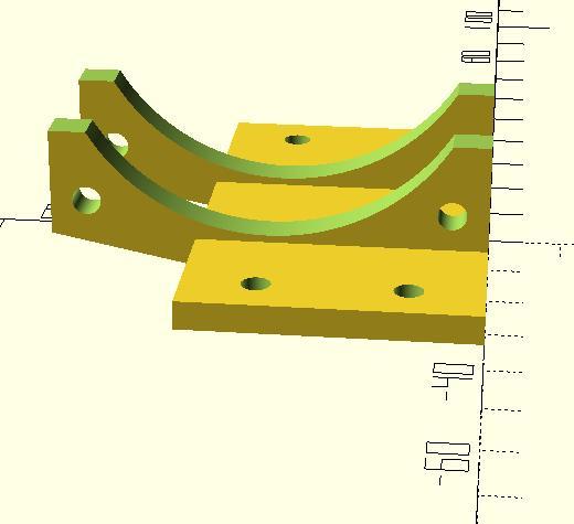 Parametric fan mount
