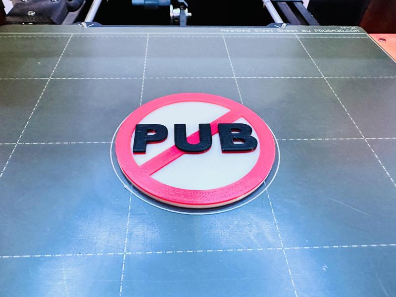 Panneau antipub