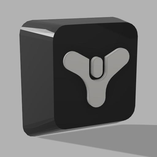 Destiny Keycap for membrane keyboard