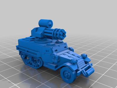 Scifi Vulcan Armored Car