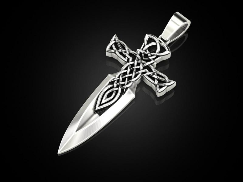 Celtic cross sword
