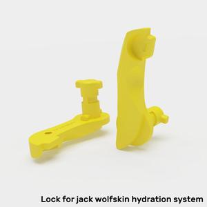 Lock for jack wolfskin hydration system