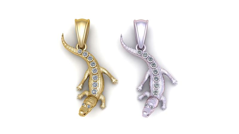 3D Gold Animals  3d printable model