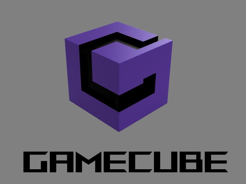Gamecube Emblem 3D-Art
