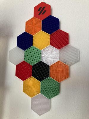Hexagon Infill Wallart