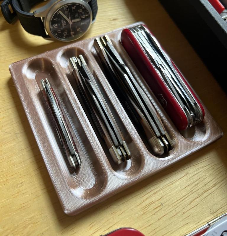 Pocket Knife Tray