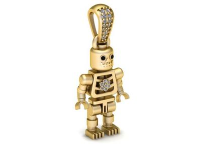 ROBBOT GOLD PENDANT 3d printable model