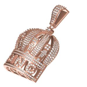 King Crown Hip Hop Diamond Pendant