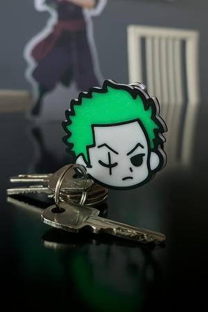 Zoro-inspired keychain