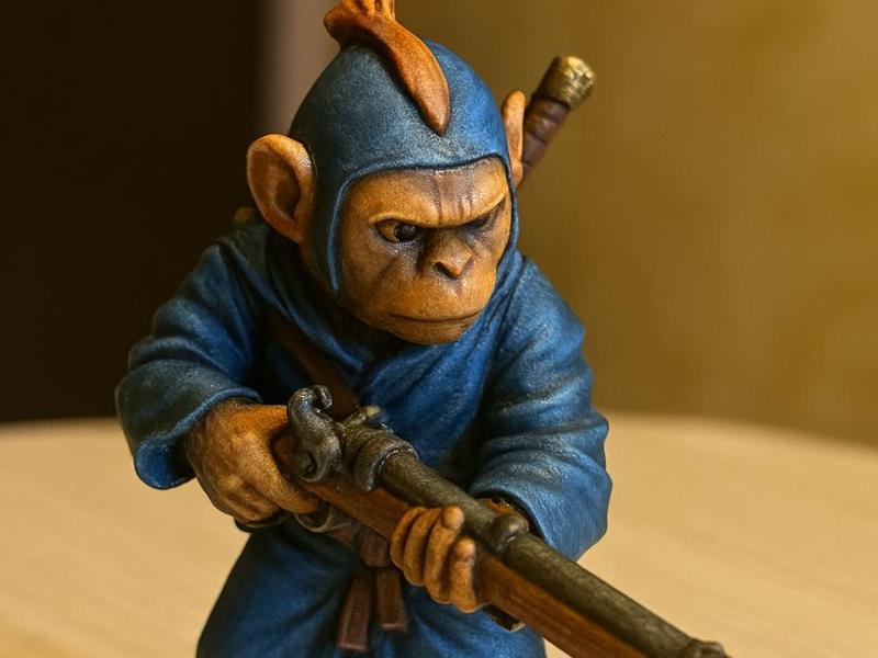 miniature mouse soldier 2