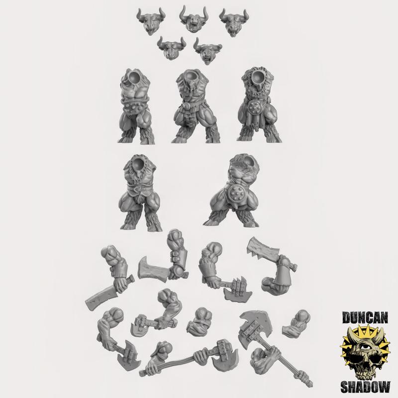 Minotaur Multipart Kit (Pre Supported)(L)