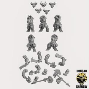 Minotaur Multipart Kit (Pre Supported)(L)