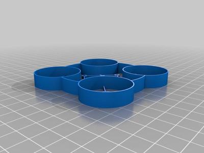 Pinky tinywhoop FPV drone frame