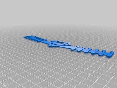 Superman mask strap- Extended