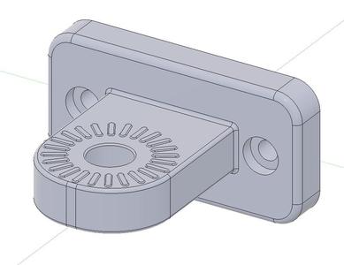 Articulating Raspberry Pi Camera Mount - extrusion mount - parallel tab