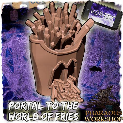 Mobile Phone Portal to the World of Fries