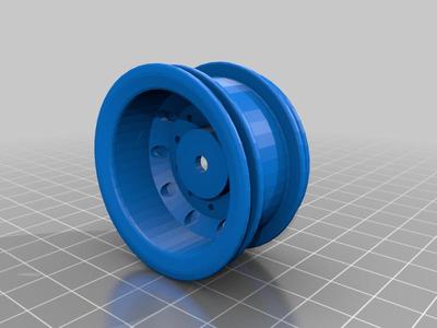 Arocs Rear Rim for Fischer Wheel 80mm No.106766