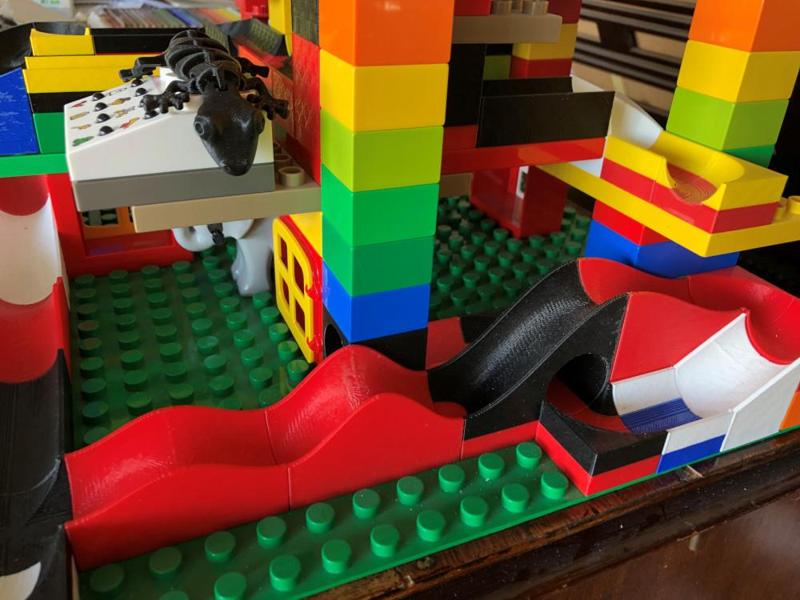 Duplo compatible marble run system - extra pieces