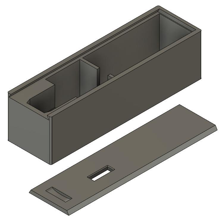Bambu Lab X1C/P1P Hotend Box mit Schiebedeckel