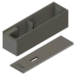 Bambu Lab X1C/P1P Hotend Box mit Schiebedeckel