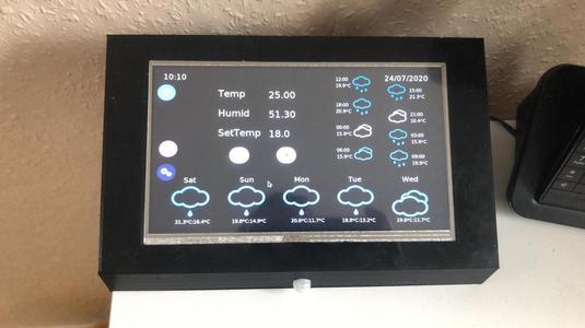 Beaglebone Heating case 7" screen