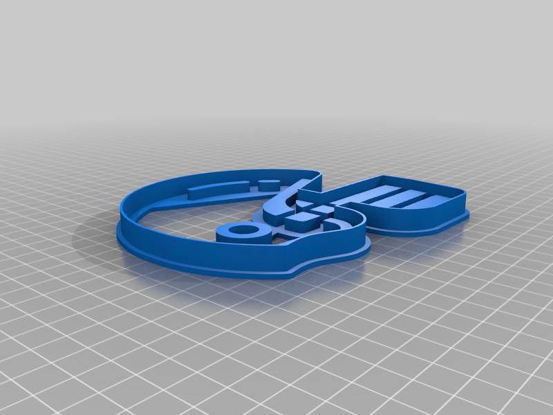 American Football Heltmet Cookie Cutter
