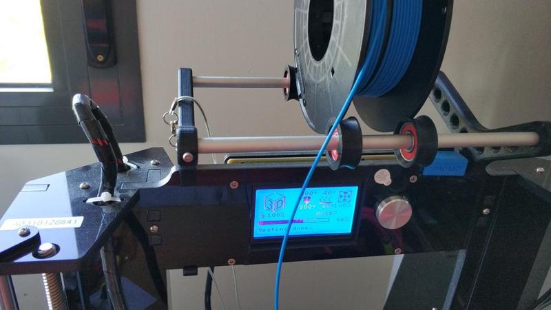 Soporte de bobina con rodamientos para Anet A6