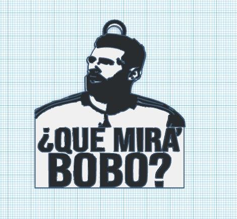 Keychain that you look goofy messi