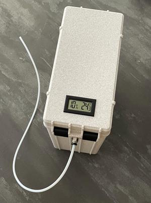 Rugged Filament Dry Box for over 200g silica gel