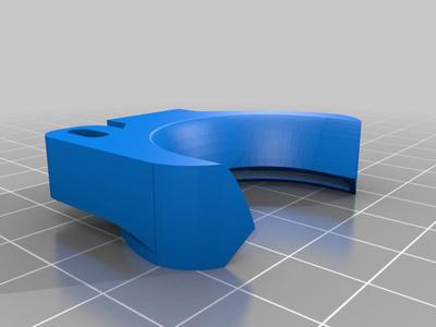E3D TITAN AERO MOUNT FOR A8 MOD - Shorty Duct