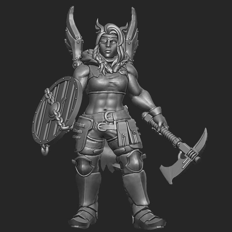 Sigrun underhive bounty hunter