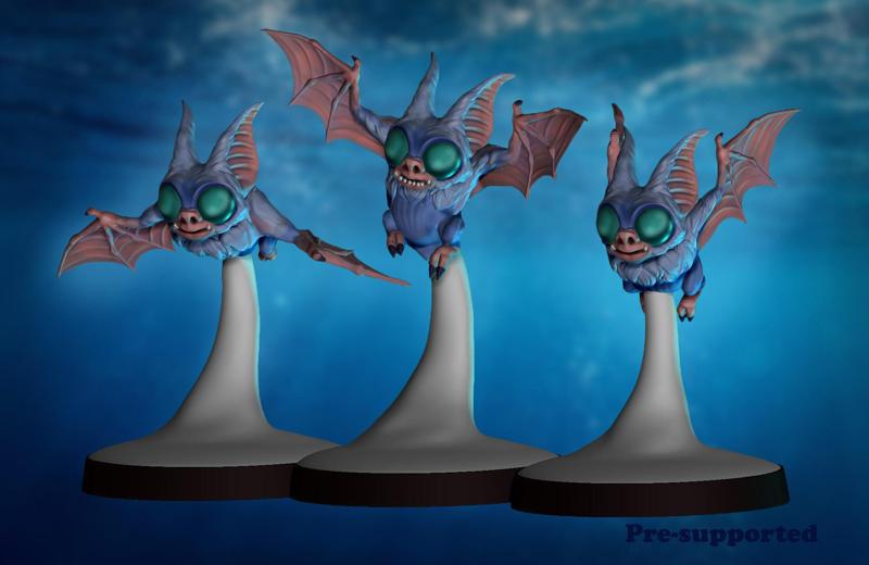 Water Scamps - 3 versions [Pre-supported]