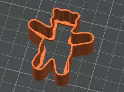 Bear Cookie Cutter - Hug me bear
