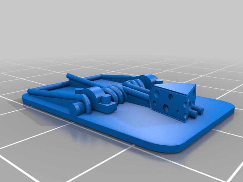 Mice and Mystics Mouse trap token