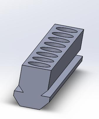 Nozzle rack t-nut