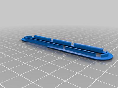 Malyan M320 Bed Cable Track Guard