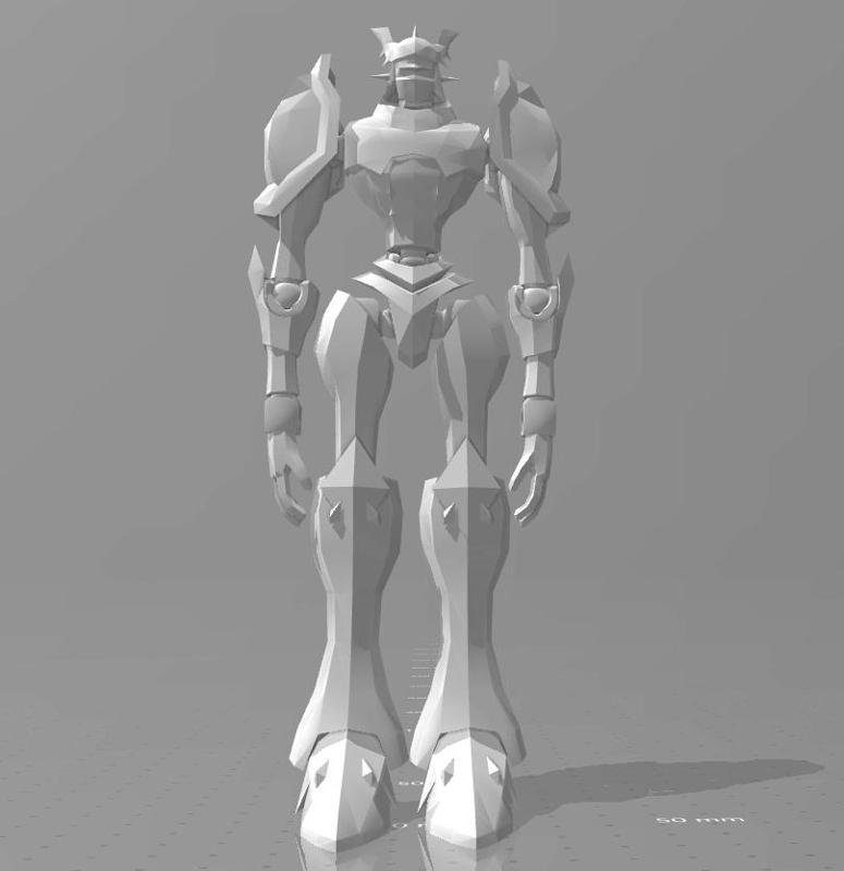 Gallantmon/Dukemon Articulated Action Figure (Test)