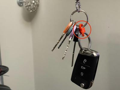Magnetic QuickSnap Keyring