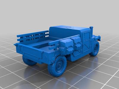 1/100 HMWWV Cargo vehicle