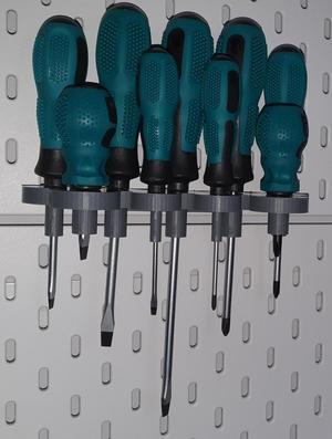 Skadis screwdriver holder