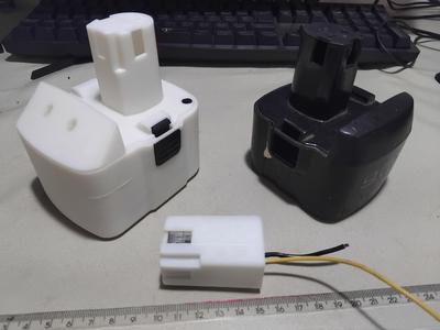 Black+Decker 9.6V to 12V battery replacement