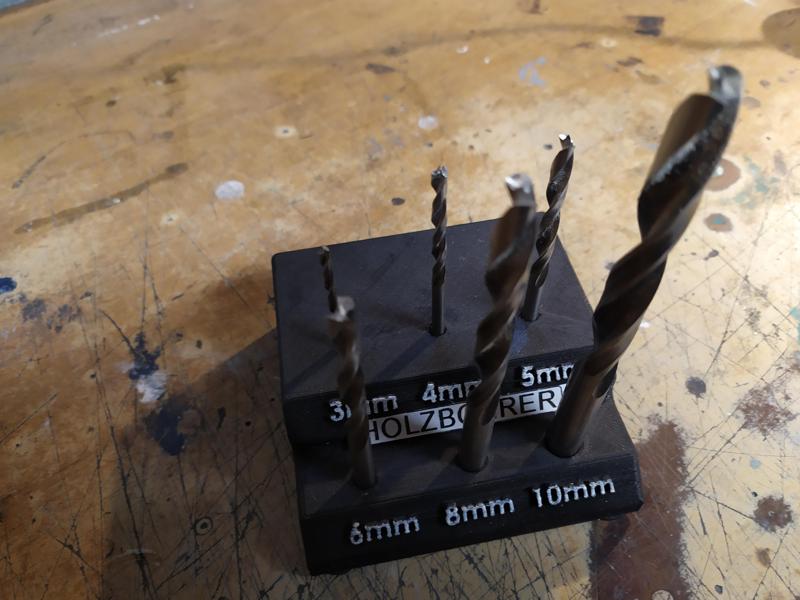 Forstnerbohrer Halter