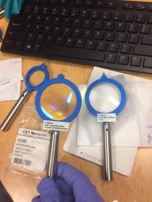 Simple customizable lens-holder