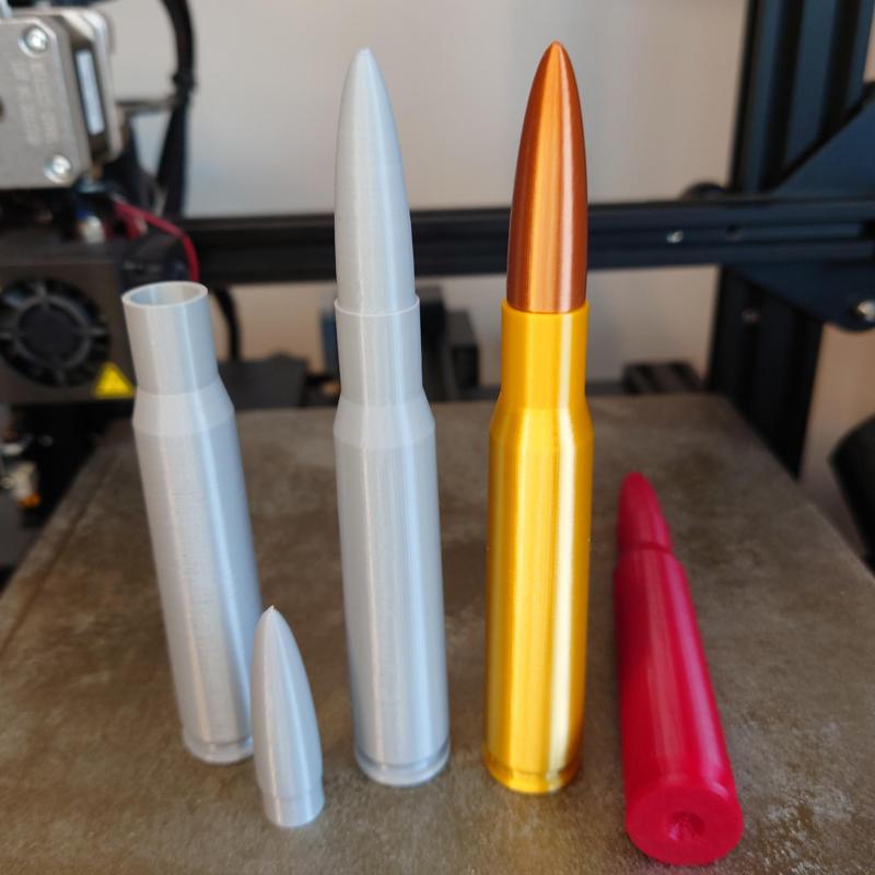 .50 BMG replica and snap cap